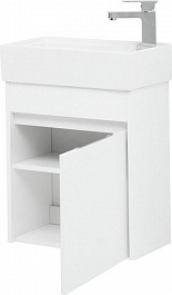Aquanet Мебель для ванной Лидс 50 подвесная белая – фотография-7